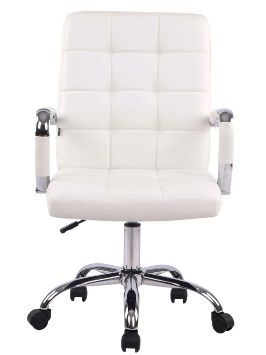 Chaise de bureau Deli PRO simili cuir, blanc Chaise de bureau Deli PRO simili cuir, blanc