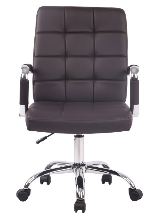 Chaise de bureau Deli PRO simili cuir, brun Chaise de bureau Deli PRO simili cuir, brun