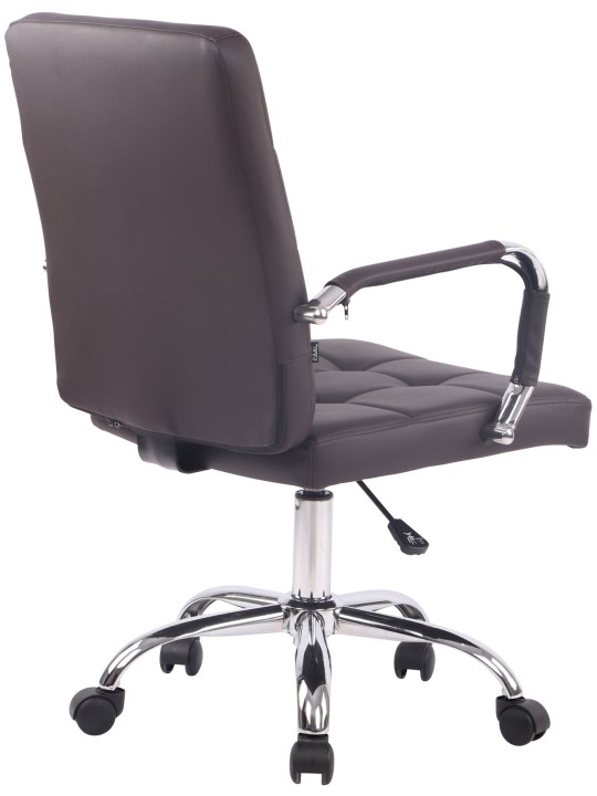 Chaise de bureau Deli PRO simili cuir, brun Chaise de bureau Deli PRO simili cuir, brun