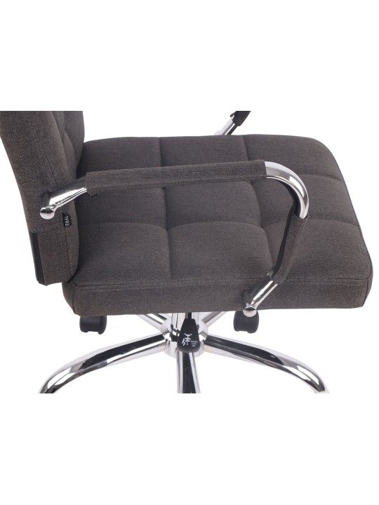 Chaise de bureau Deli PRO tissu, gris foncé Chaise de bureau Deli PRO tissu, gris foncé