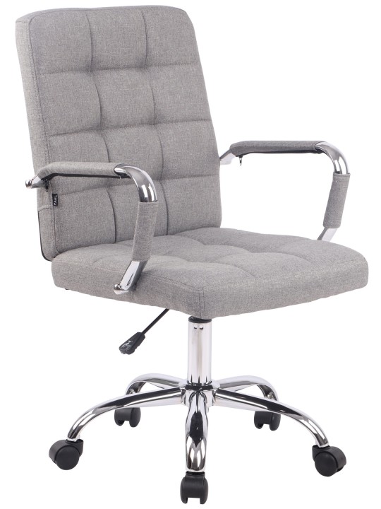 Chaise de bureau Deli PRO tissu, gris Chaise de bureau Deli PRO tissu, gris