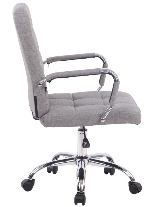 Chaise de bureau Deli PRO tissu, gris Chaise de bureau Deli PRO tissu, gris