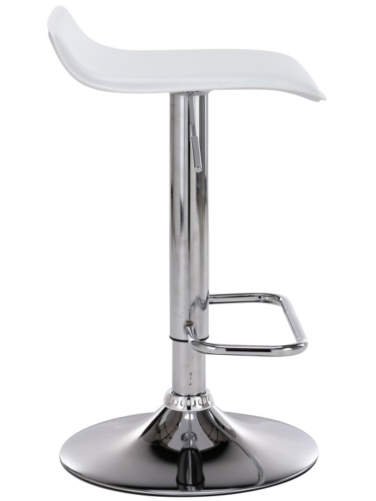 Lot de 2 tabourets de bar Dyn, blanc