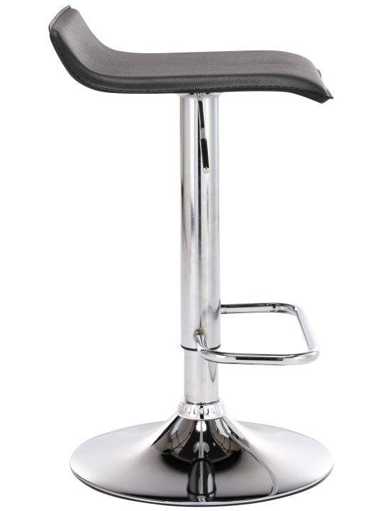 Lot de 2 tabourets de bar Dyn, noir