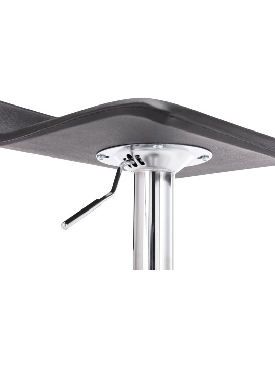 Lot de 2 tabourets de bar Dyn, noir