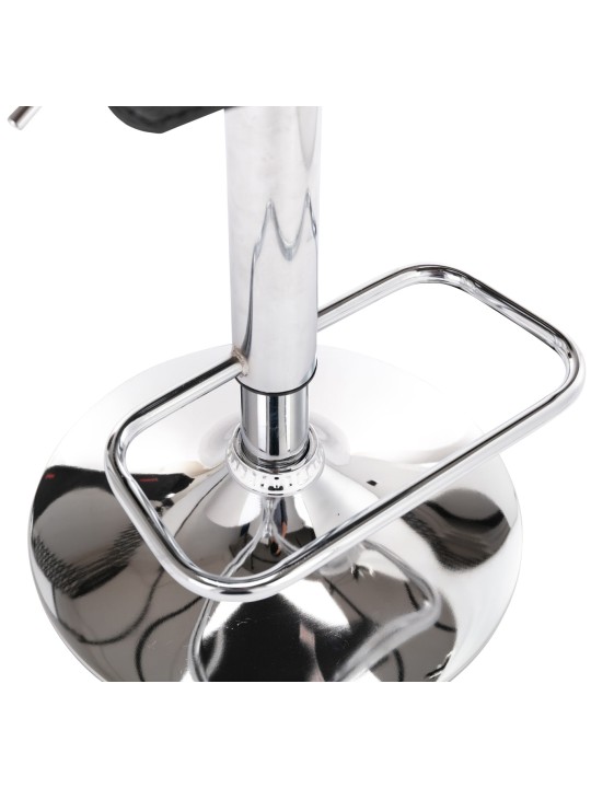 Lot de 2 tabourets de bar Dyn, noir