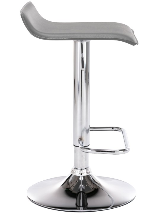 Lot de 2 tabourets de bar Dyn, gris