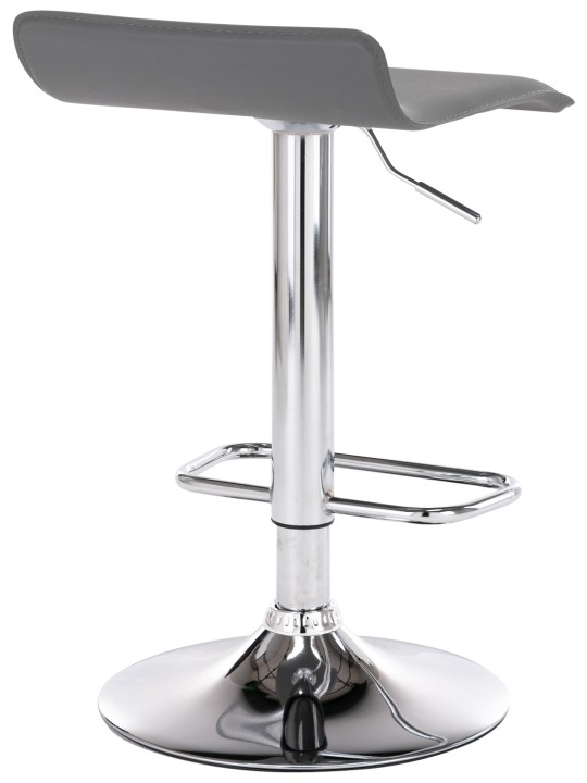 Lot de 2 tabourets de bar Dyn, gris