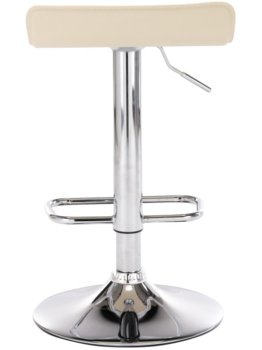 Lot de 2 tabourets de bar Dyn, crème