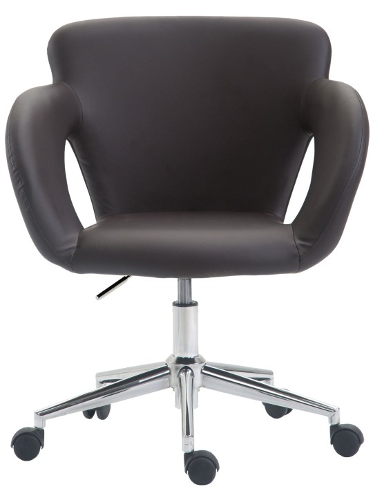 Chaise de bureau Edison, brun