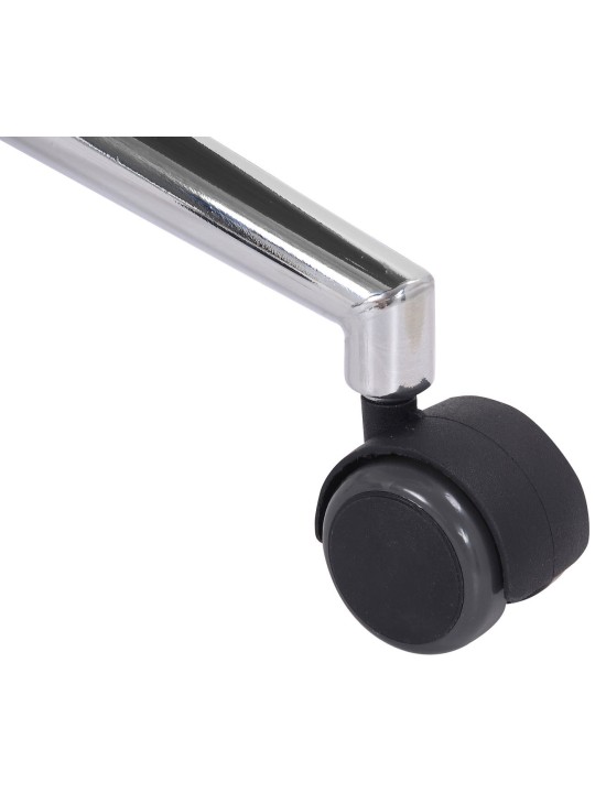 Chaise de bureau Varel simili cuir, naturel/crème