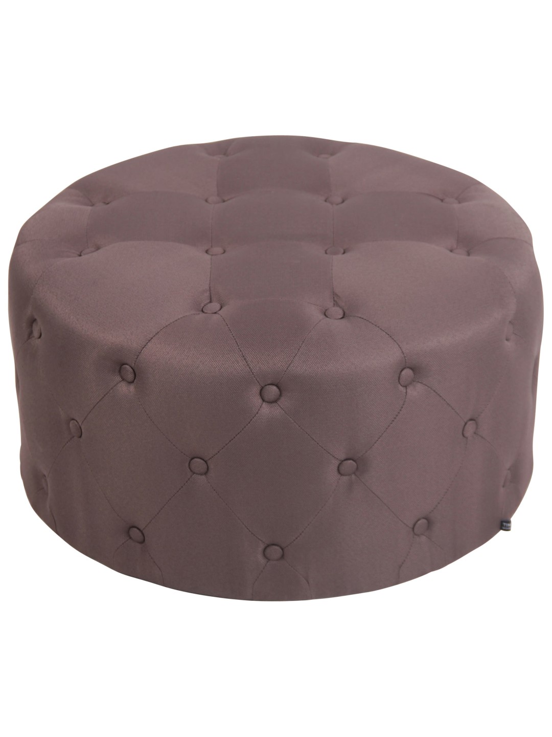 Repose-pieds tissu Corse, brun