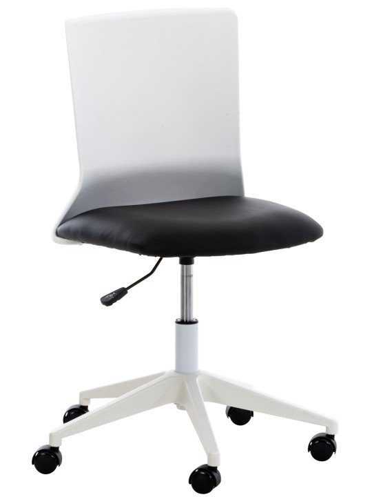 Chaise de bureau Apolda simili cuir, noir Chaise de bureau Apolda simili cuir, noir