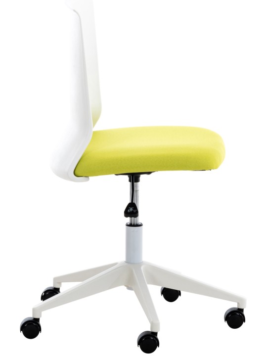 Chaise de bureau Apolda tissu, vert