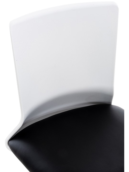 Chaise de bureau Apolda simili cuir, noir Chaise de bureau Apolda simili cuir, noir