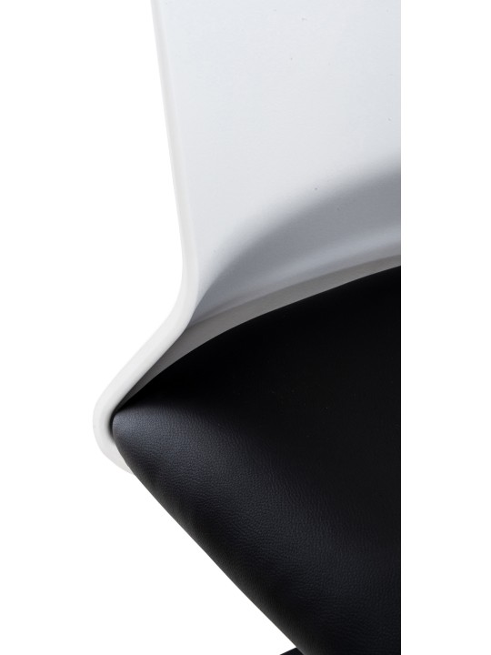 Chaise de bureau Apolda simili cuir, noir Chaise de bureau Apolda simili cuir, noir