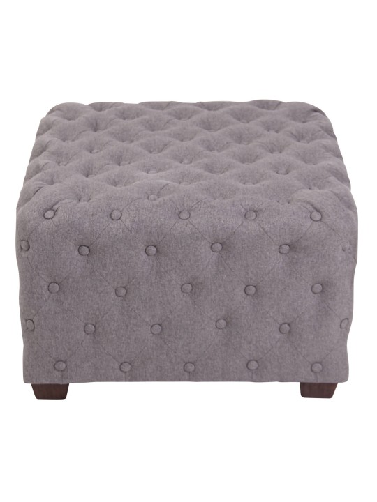 Tabouret Nimes tissu, gris