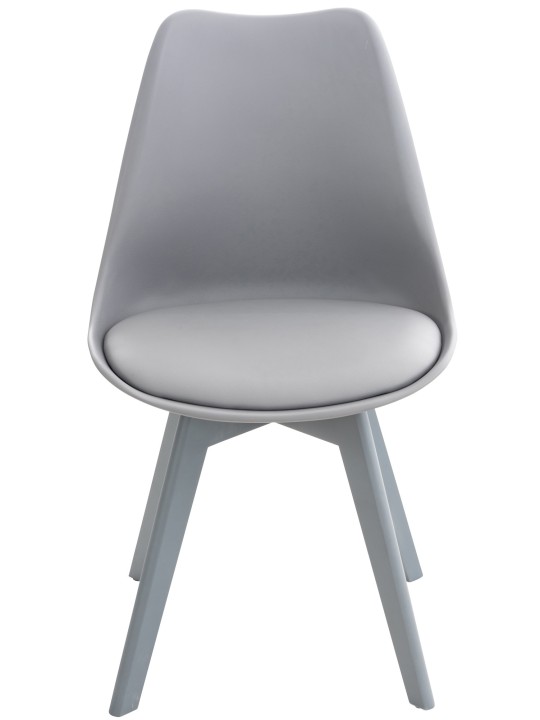 Chaise Linares, gris/gris