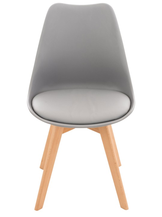 Ensemble de 4 chaises Linares, gris