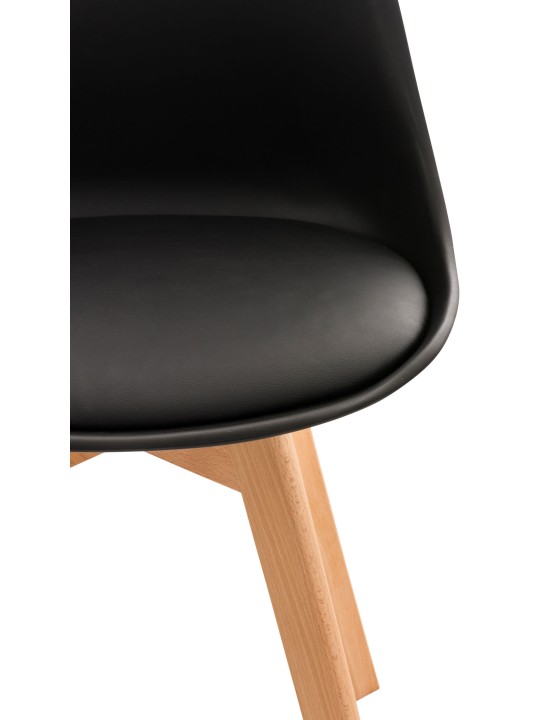 Chaise Linares, noir