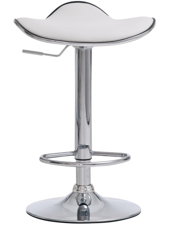 Lot de 2 tabourets de bar Shanghai C, blanc Lot de 2 tabourets de bar Shanghai C, blanc
