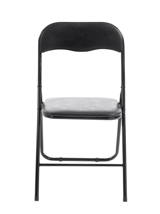 Chaise pliante Félix, noir/noir