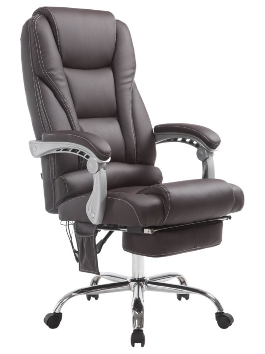 Fauteuil de bureau Pacific avec fonction massage, brun Fauteuil de bureau Pacific avec fonction massage, brun