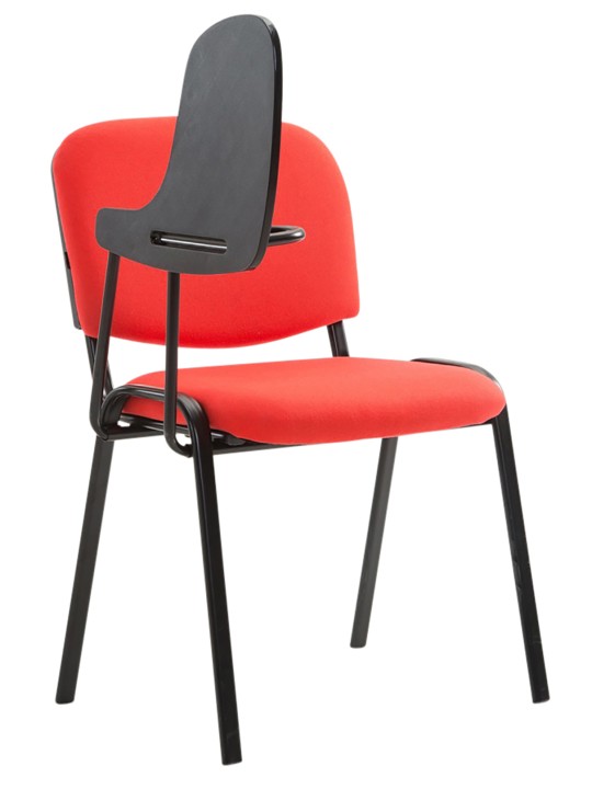 Lot de 4 chaises Ken avec table pliante en tissu, rouge Lot de 4 chaises Ken avec table pliante en tissu, rouge