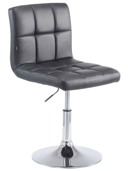 Lot de 4 tabourets de bar Palma V2, noir