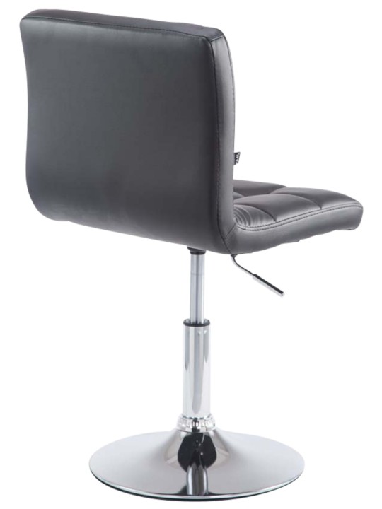 Lot de 4 tabourets de bar Palma V2, noir