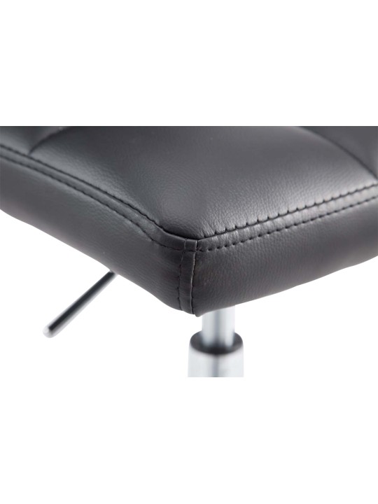 Lot de 4 tabourets de bar Palma V2, noir