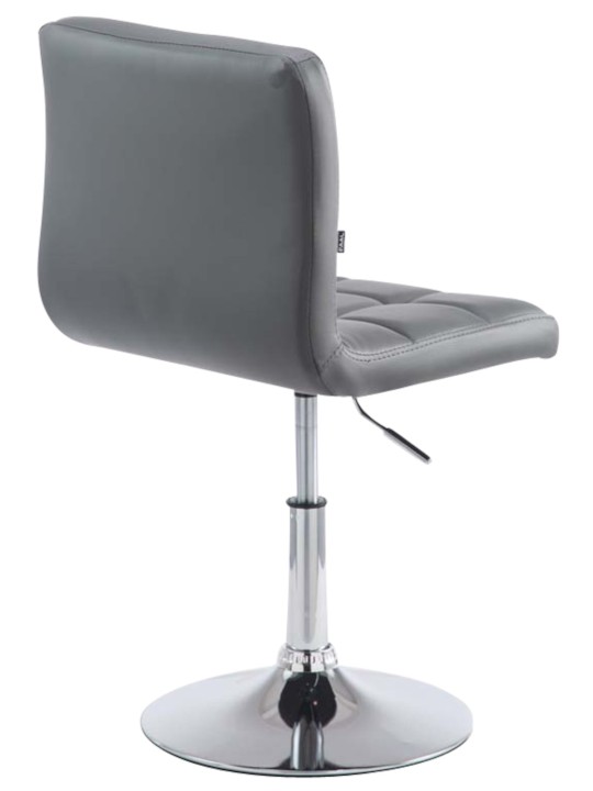 Lot de 4 tabourets de bar Palma V2, gris