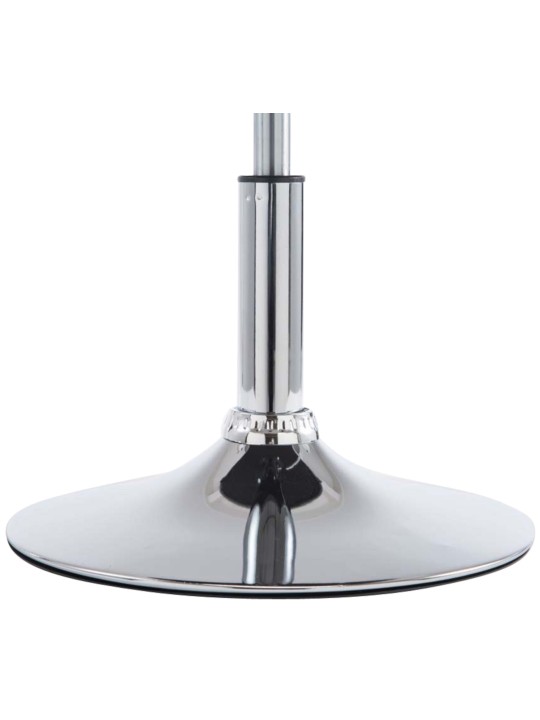 Lot de 4 tabourets de bar Palma V2, gris