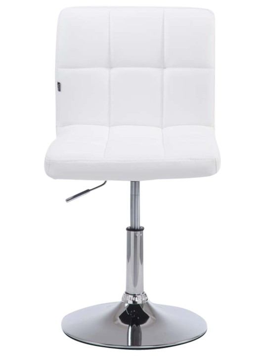 Lot de 4 tabourets de bar Palma V2, blanc