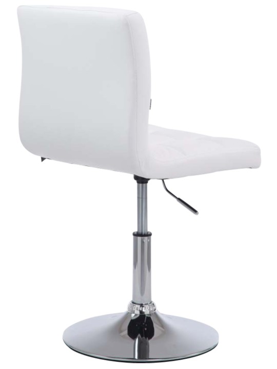 Lot de 4 tabourets de bar Palma V2, blanc