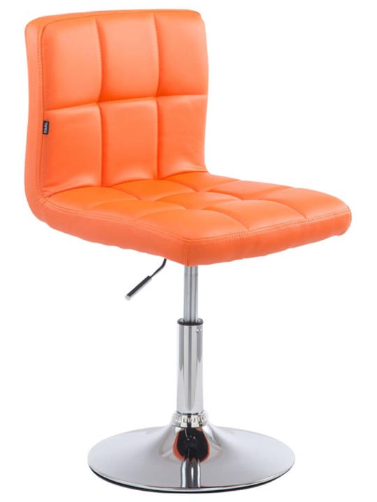 Lot de 4 tabourets de bar Palma V2, orange Lot de 4 tabourets de bar Palma V2, orange