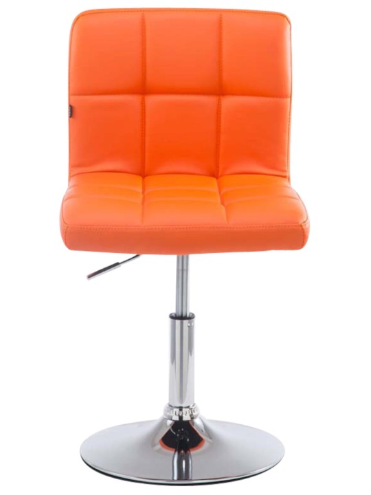 Lot de 4 tabourets de bar Palma V2, orange Lot de 4 tabourets de bar Palma V2, orange