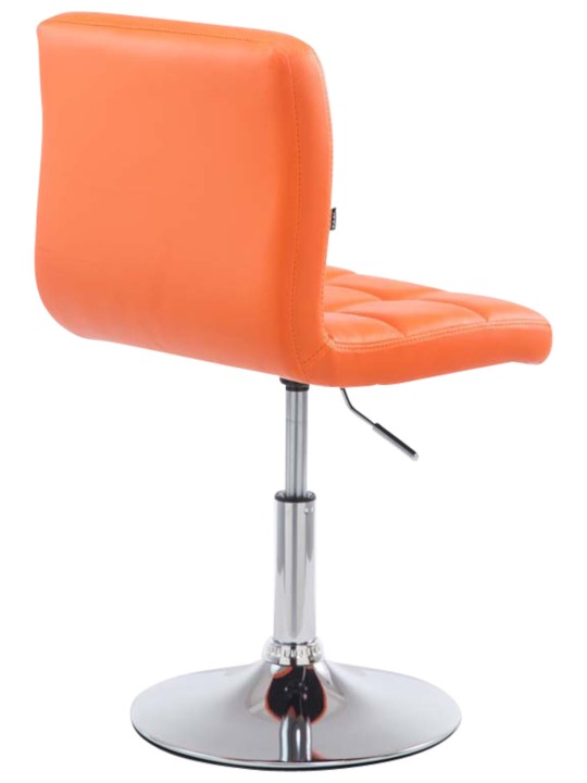 Lot de 4 tabourets de bar Palma V2, orange Lot de 4 tabourets de bar Palma V2, orange