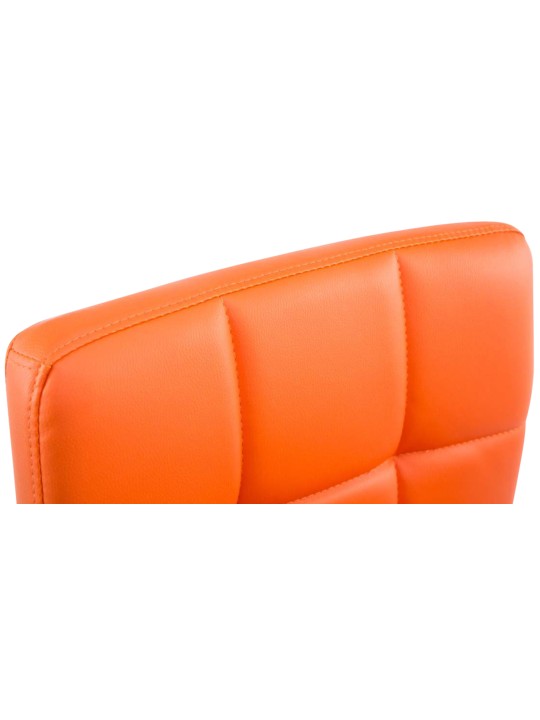 Lot de 4 tabourets de bar Palma V2, orange Lot de 4 tabourets de bar Palma V2, orange