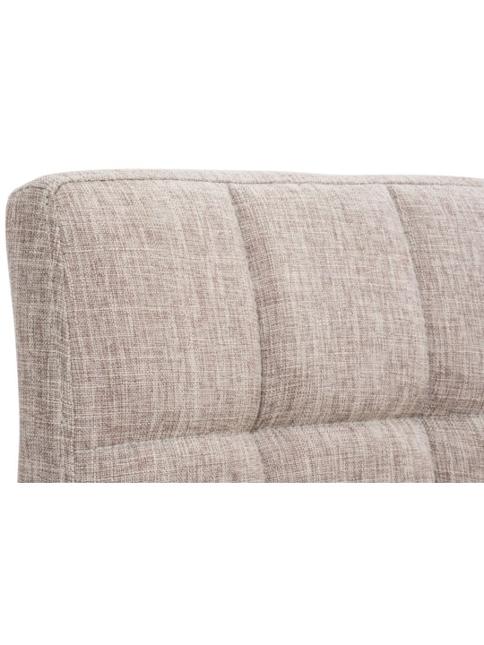 Lot de 2 tabourets de bar Pérou FABRIC C, crème