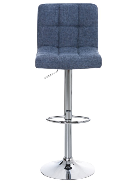 Lot de 2 tabourets de bar Pérou FABRIC C, bleu