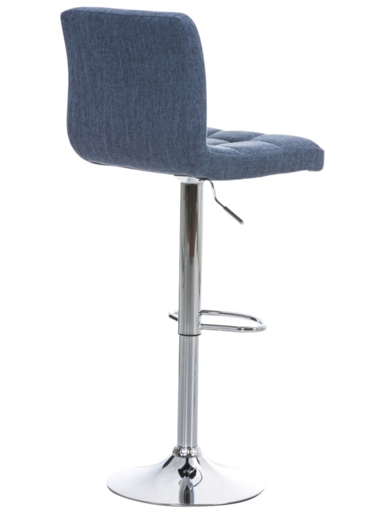 Lot de 2 tabourets de bar Pérou FABRIC C, bleu