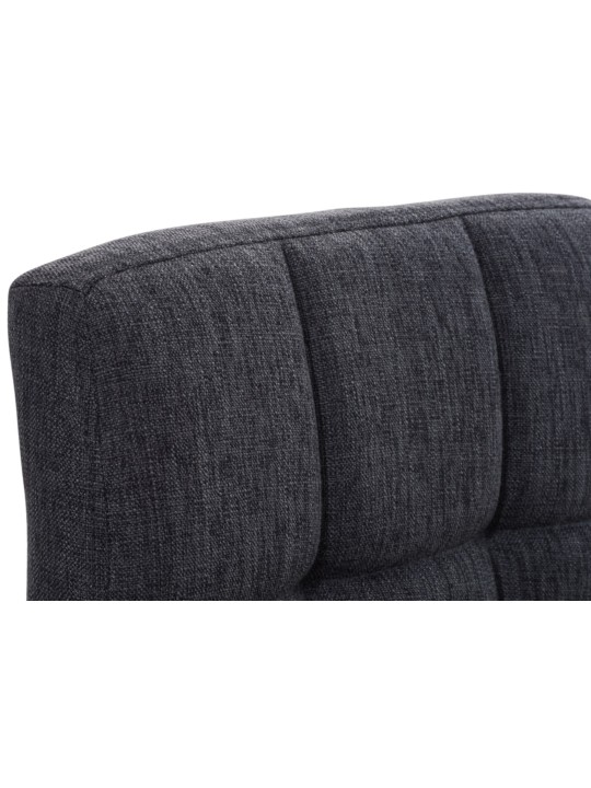 Lot de 2 tabourets de bar Pérou FABRIC C, gris foncé Lot de 2 tabourets de bar Pérou FABRIC C, gris foncé