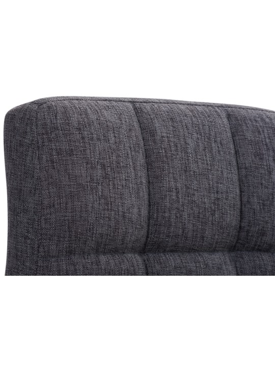 Lot de 2 tabourets de bar Pérou FABRIC C, gris clair