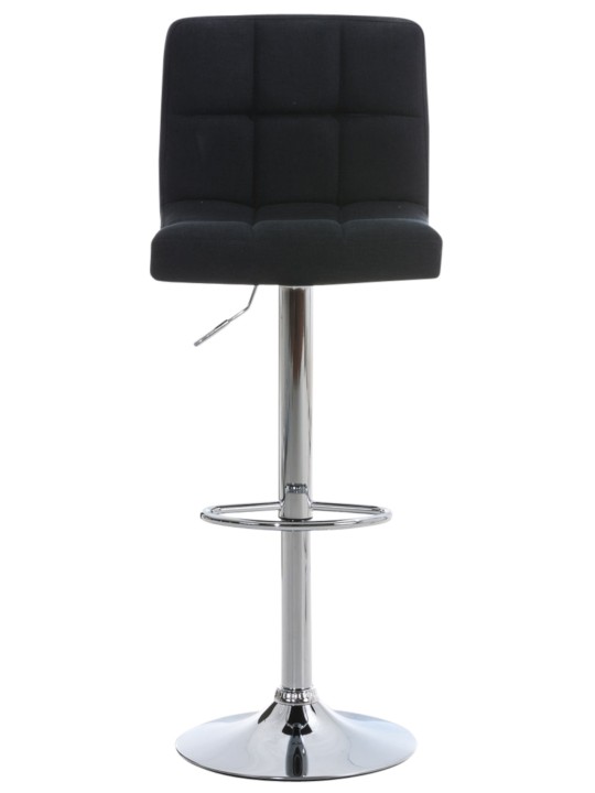 Lot de 2 tabourets de bar Pérou FABRIC C, noir