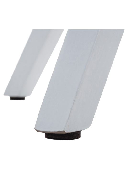 Chaise Pegleg Tissu Carré, bleu Chaise Pegleg Tissu Carré, bleu
