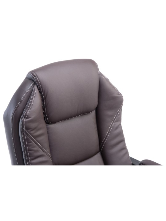 Chaise de bureau Castle, brun