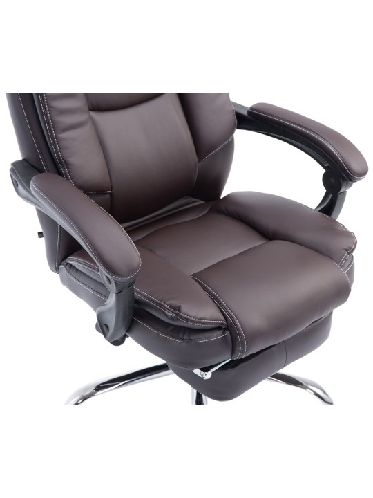 Chaise de bureau Castle, brun