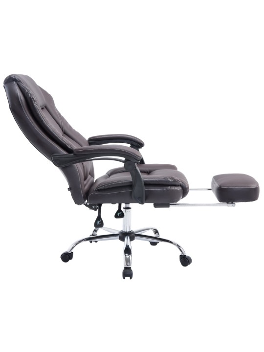 Chaise de bureau Castle, brun