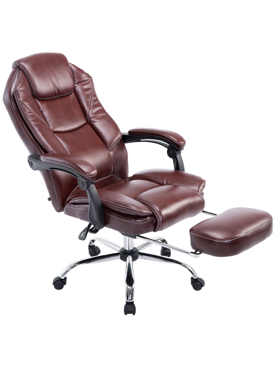 Chaise de bureau Castle, bordeaux